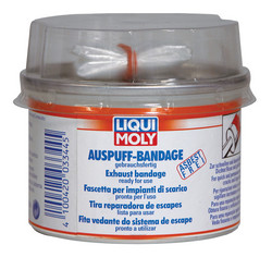 ������ ��� ������� ������� ������� Auspuff-Bandage gebrauchsfertig �� Liqui moly ������ � ������ �� ������ �����